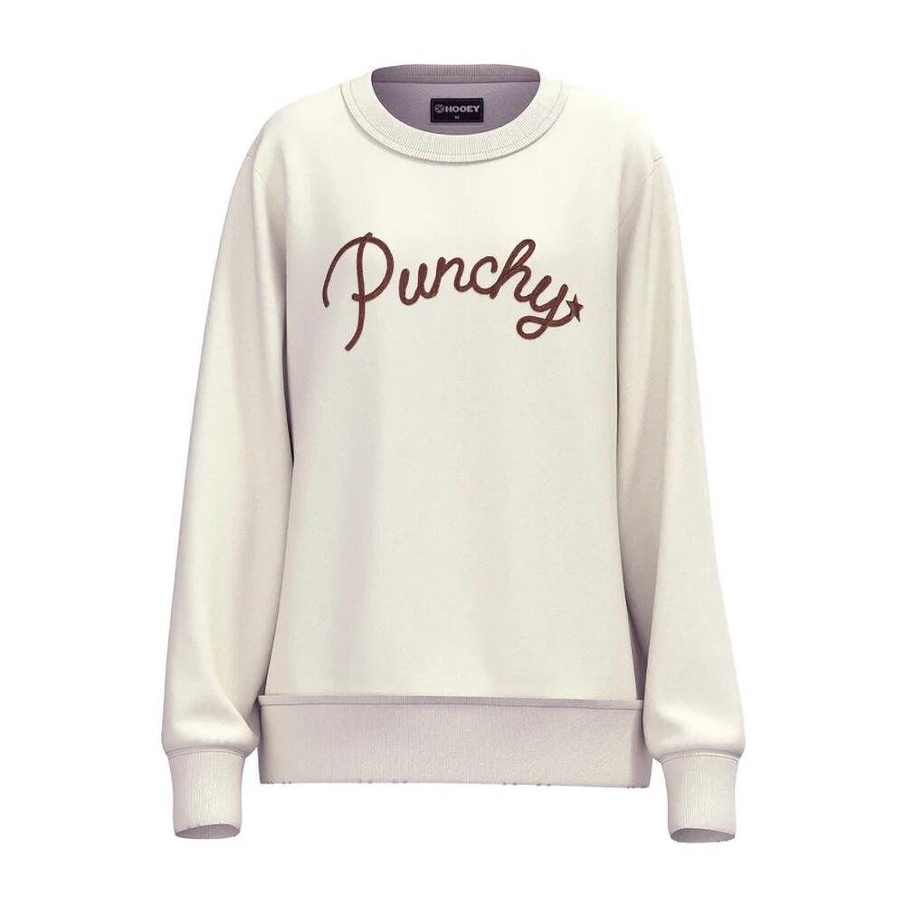 NEW HOOEY women's stallion crew pullover in gardeina